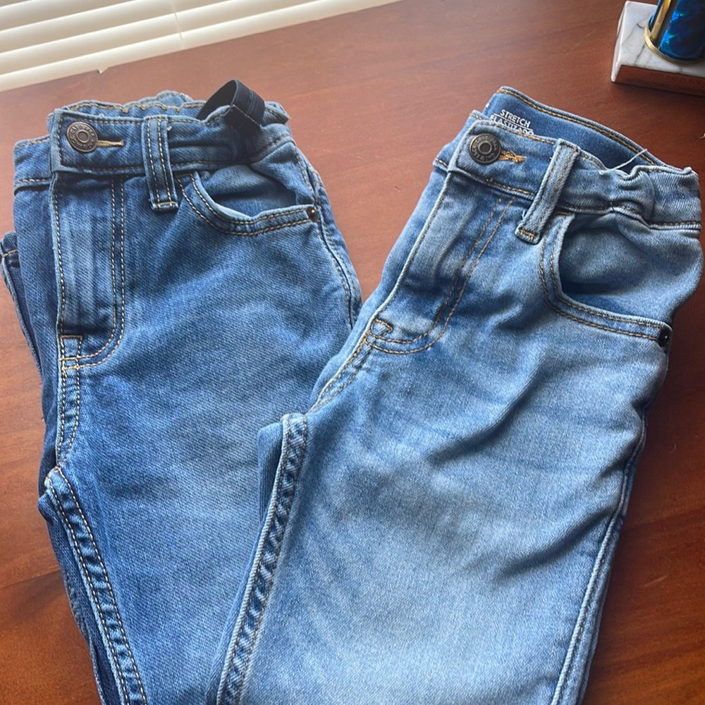 Size 6 cat and jack skinny jeans for boys